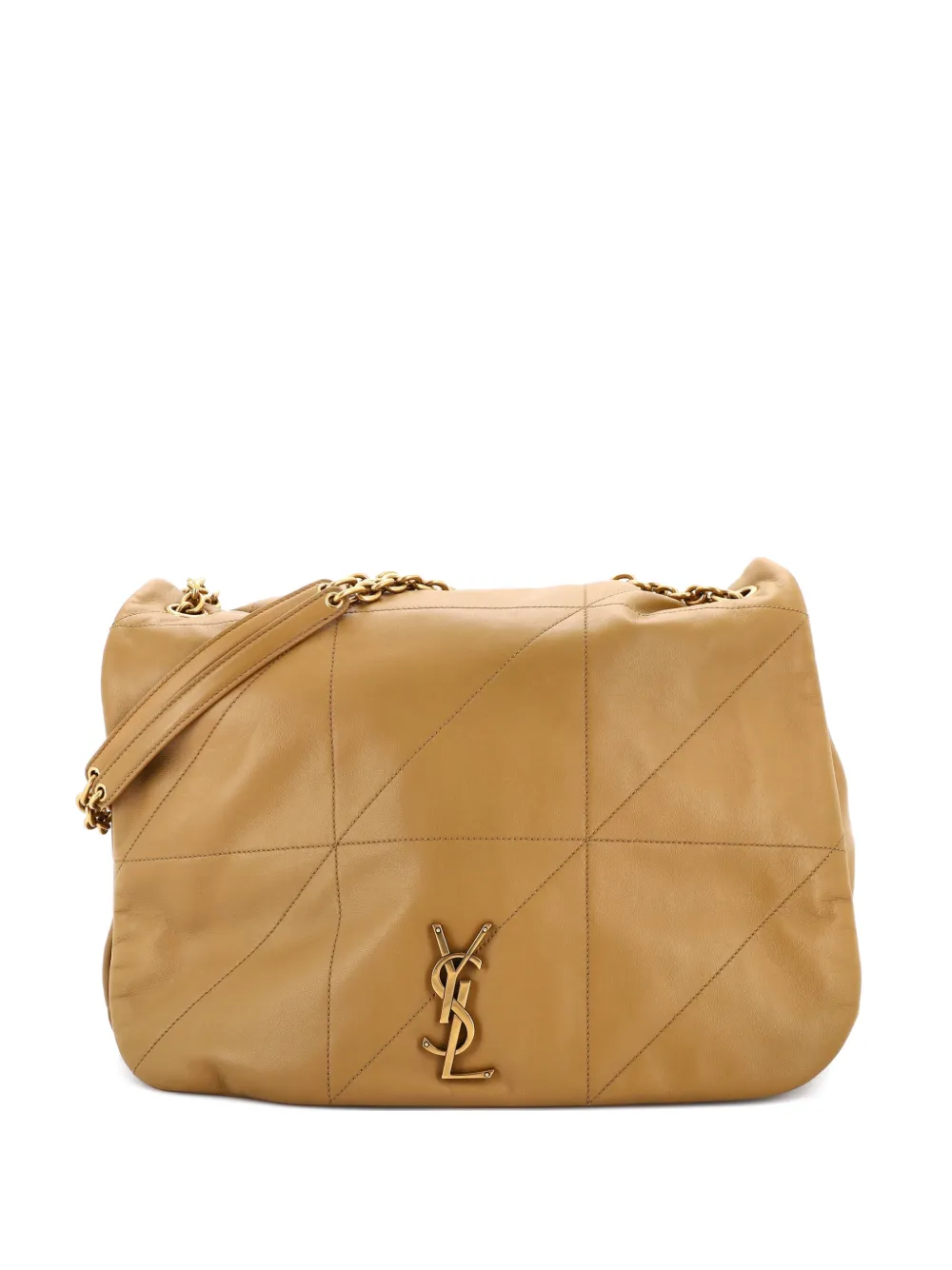 Saint Laurent Pre-Owned Borsa a spalla Jamie 4.3 grande in pelle trapuntata - Marrone
