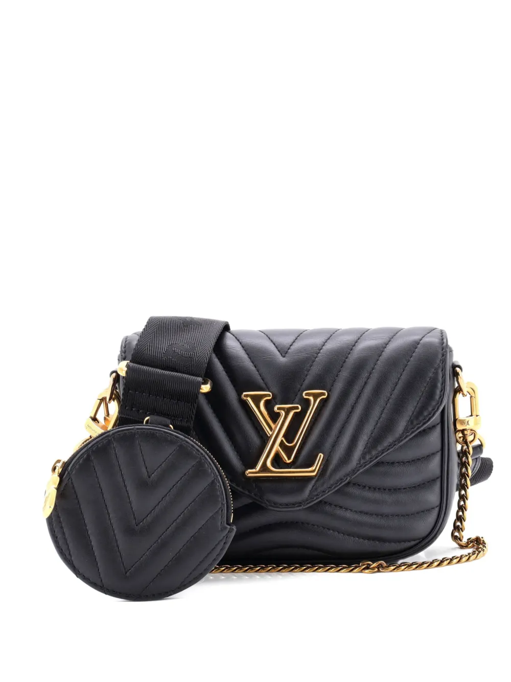 Louis Vuitton Pre-Owned Borsa a tracolla New Wave - Nero