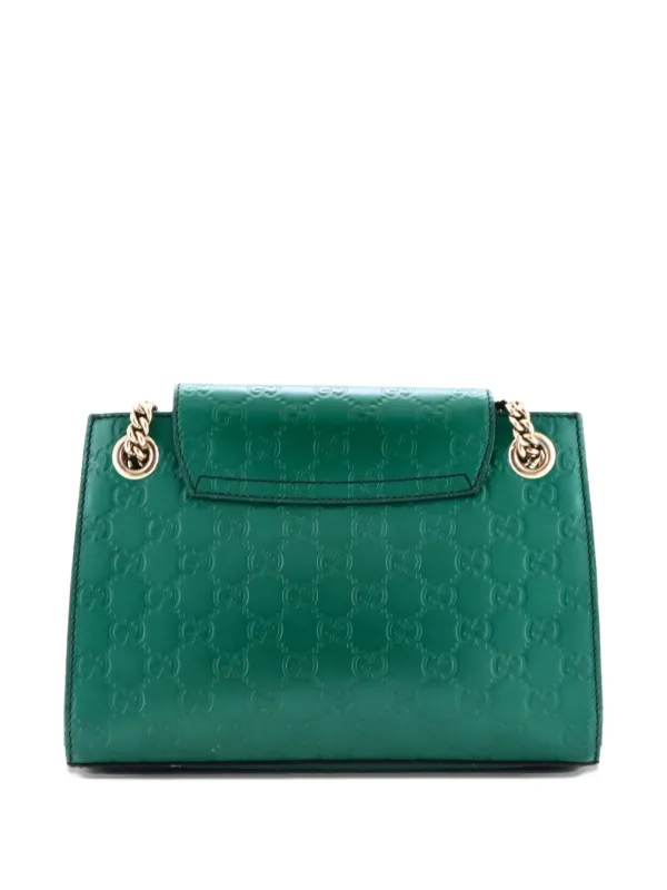 Gucci Pre-Owned エミリー チェーン フラップ グッチシマ レザー