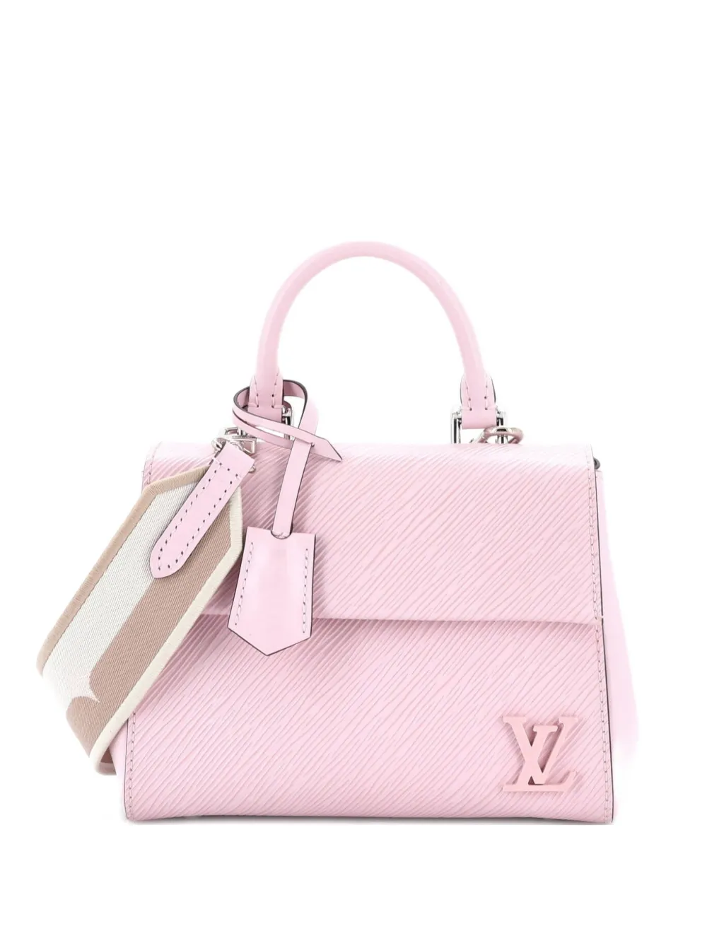 Louis Vuitton Pre-Owned Borsa a mano Cluny mini in pelle Épi con manico - Rosa