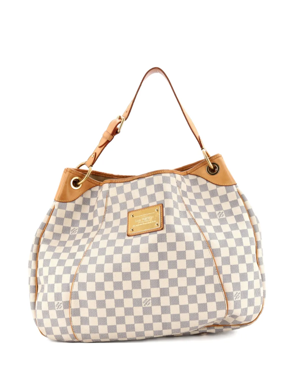 Louis Vuitton Pre-Owned Borsa passepartout Galliera GM Damier - Bianco