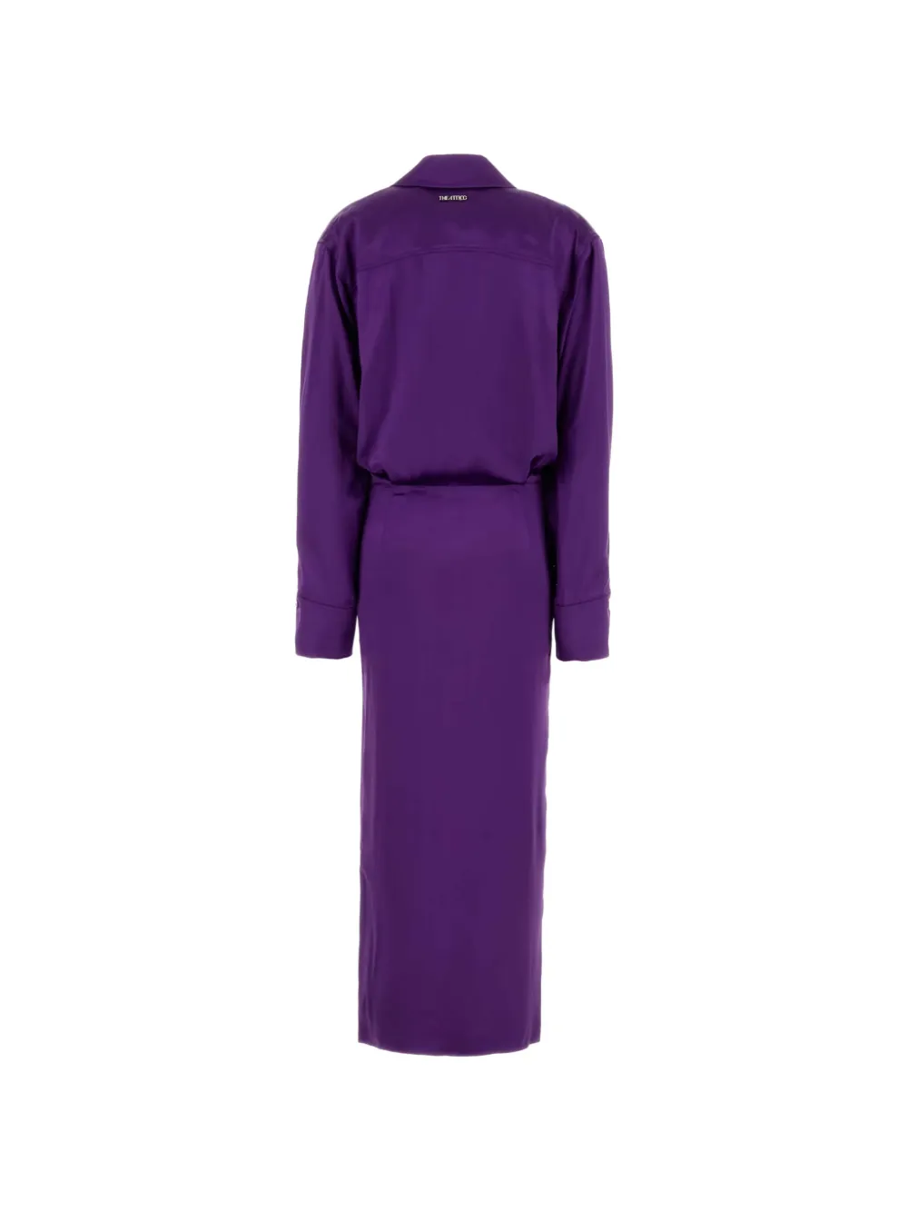 The Attico satin dress - Paars