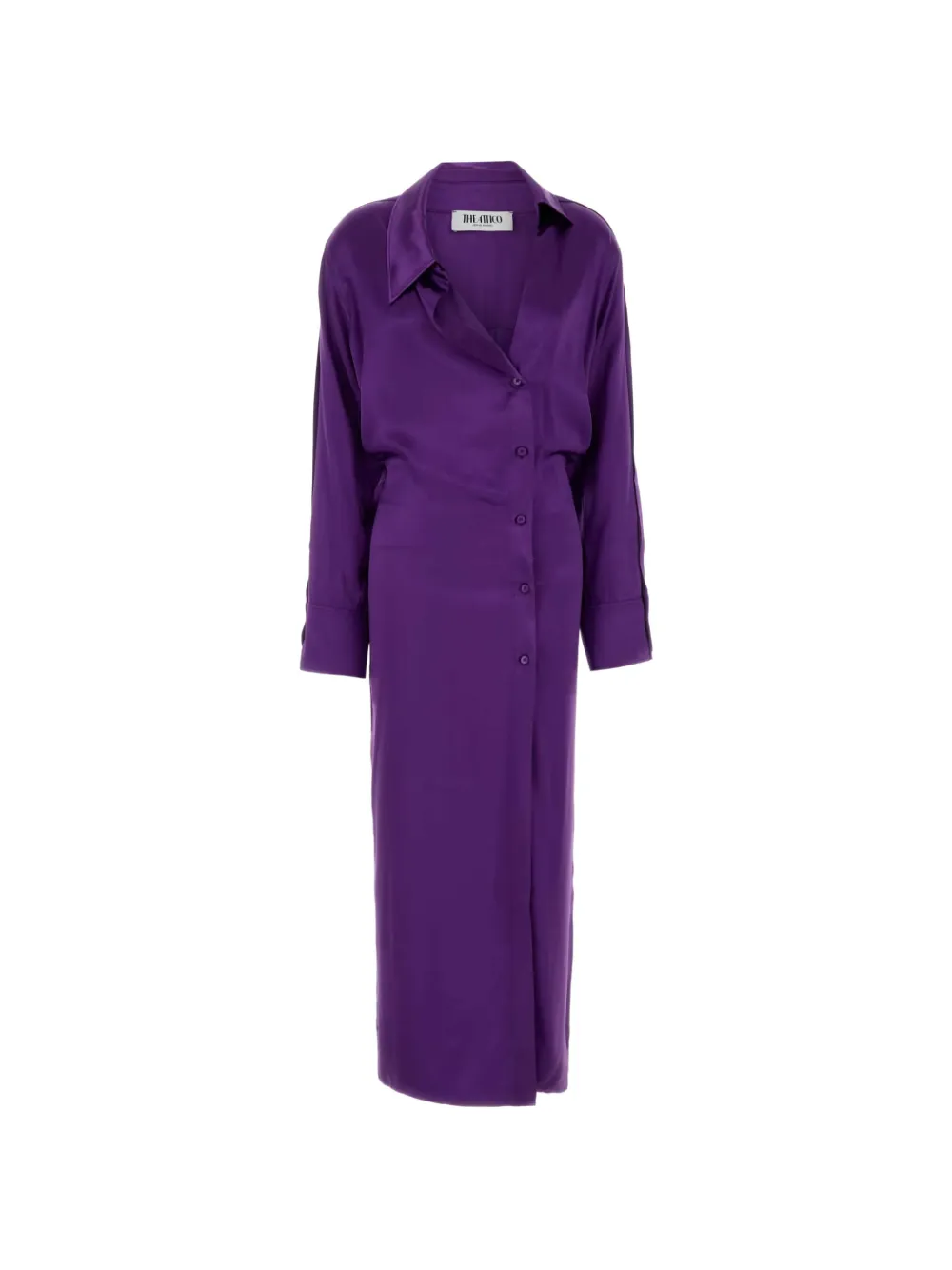 The Attico satin dress - Viola