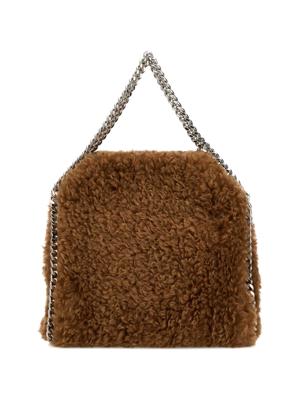Stella McCartney mini Falabella chain-strap tote bag - Bruin