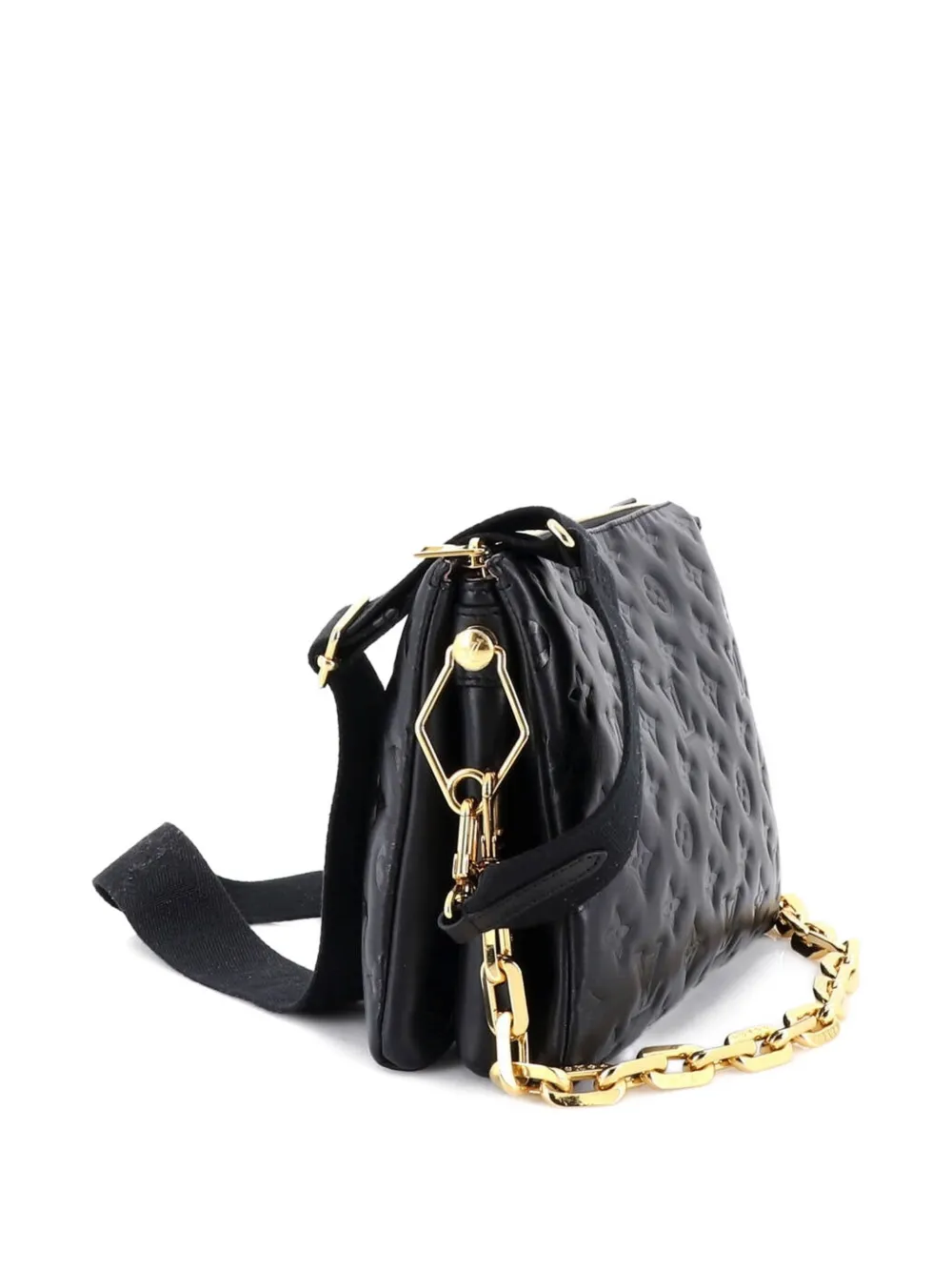 Coussin Bag Monogram Embossed Lambskin PM crossbody bag