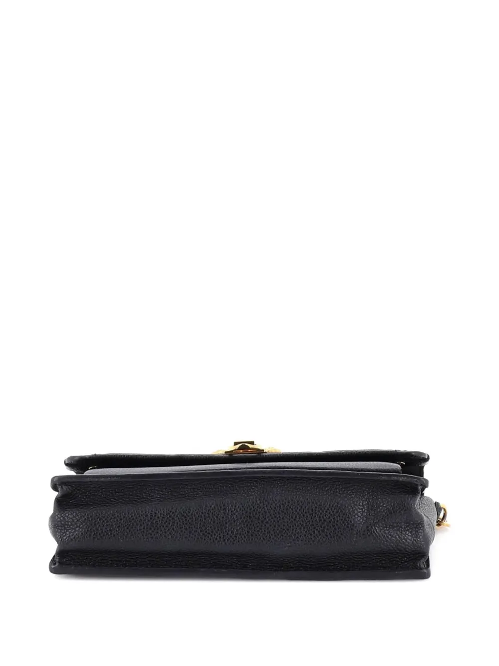  Louis Vuitton Pre-owned Bandolera Vavin Chain Wallet Nm De Piel Empreinte Con Motivo Monogram - Negro 
