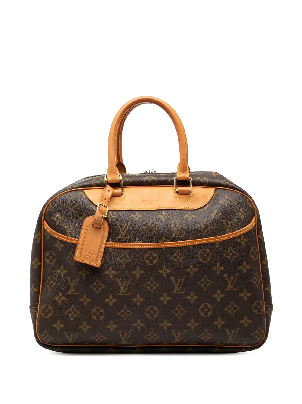 Louis Vuitton Pre-Owned Borsa a mano Deauville con monogramma 1999 - Marrone