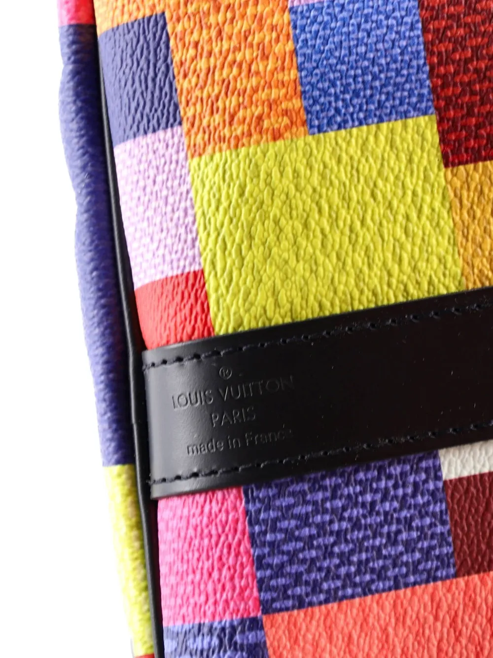 Keepall Bandouliere Bag Limited Edition Multicolor Damier Graphite 3d 50 Shoulder Bag