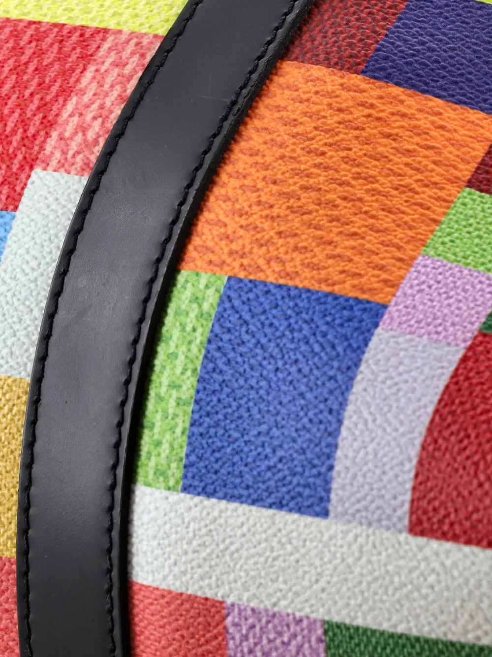 Keepall Bandouliere Bag Limited Edition Multicolor Damier Graphite 3d 50 Shoulder Bag