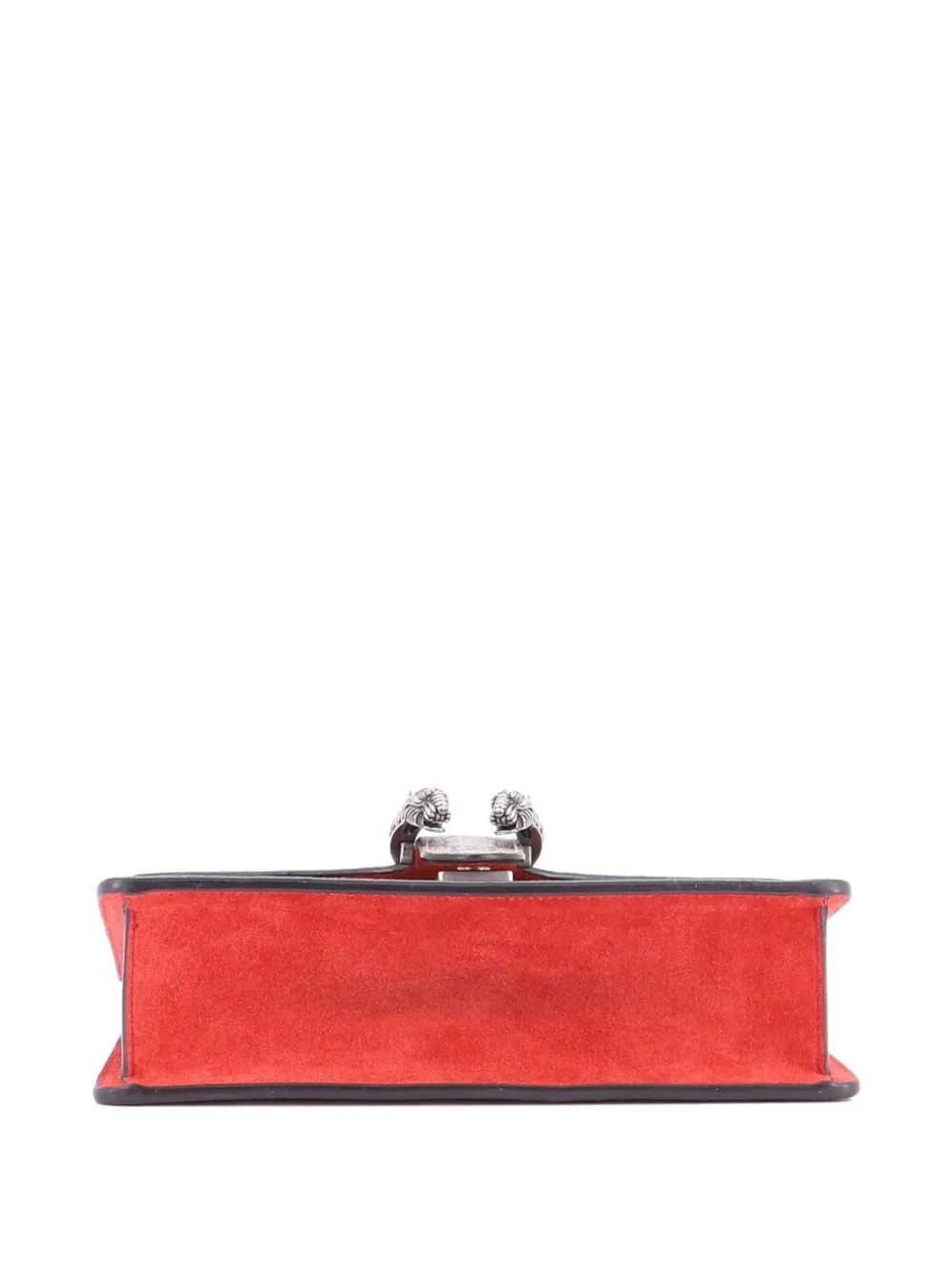  Gucci Pre-owned Dionysus Bag Gg Coated Canvas With Crystal Embellished Metal Small Shoulder Bag - Brown 