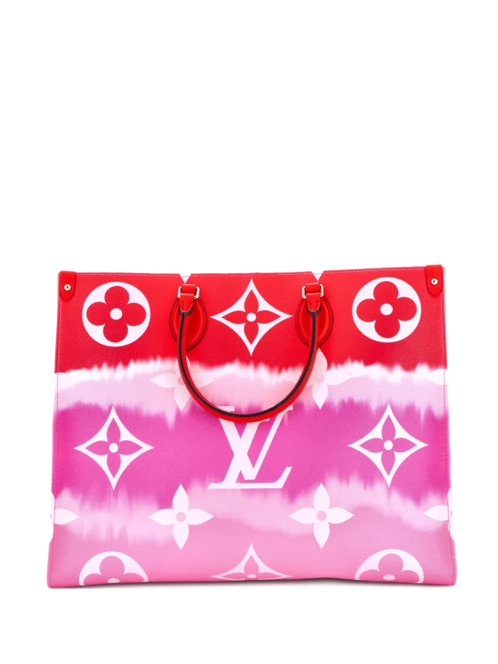 Louis Vuitton Pre-Owned Borsa tote OnTheGo Limited Edition Escale Monogram Giant GM - Rosso