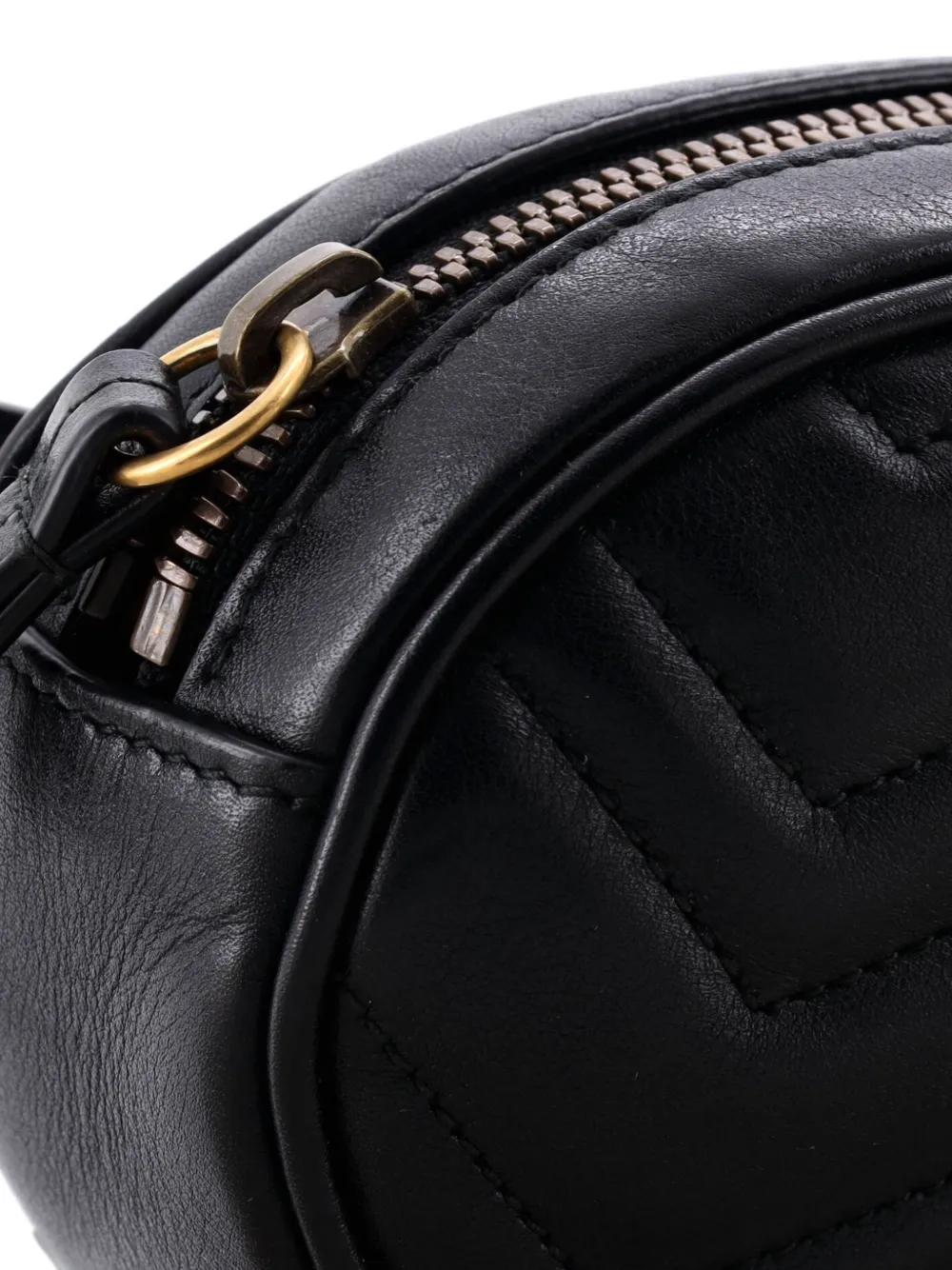 Gg Marmont Matelasse Leather Belt Bag