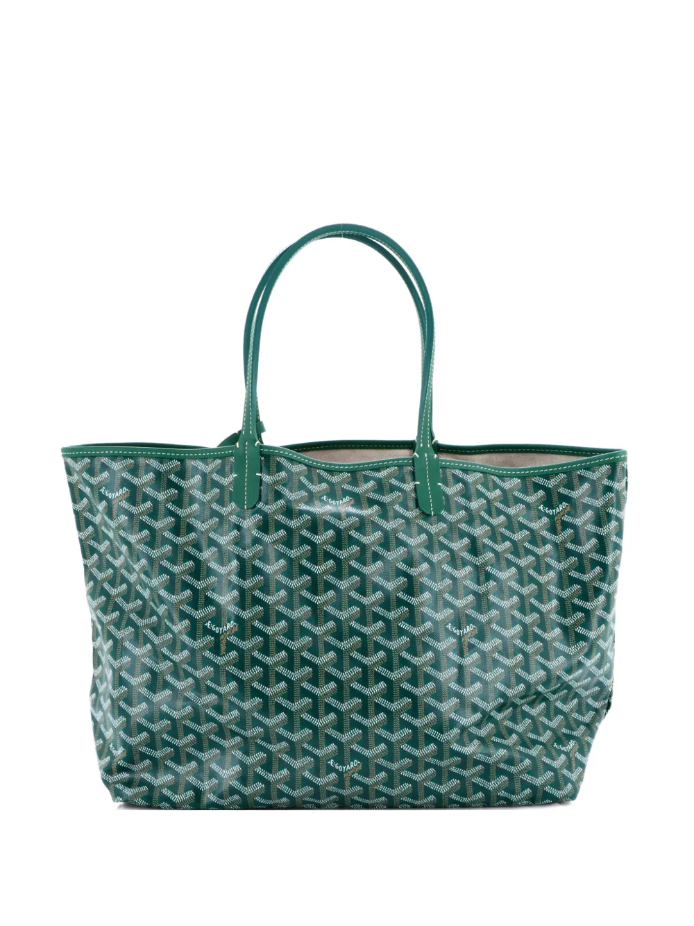 Goyard Pre-Owned Saint Louis Coated Canvas PM tote bag - Green