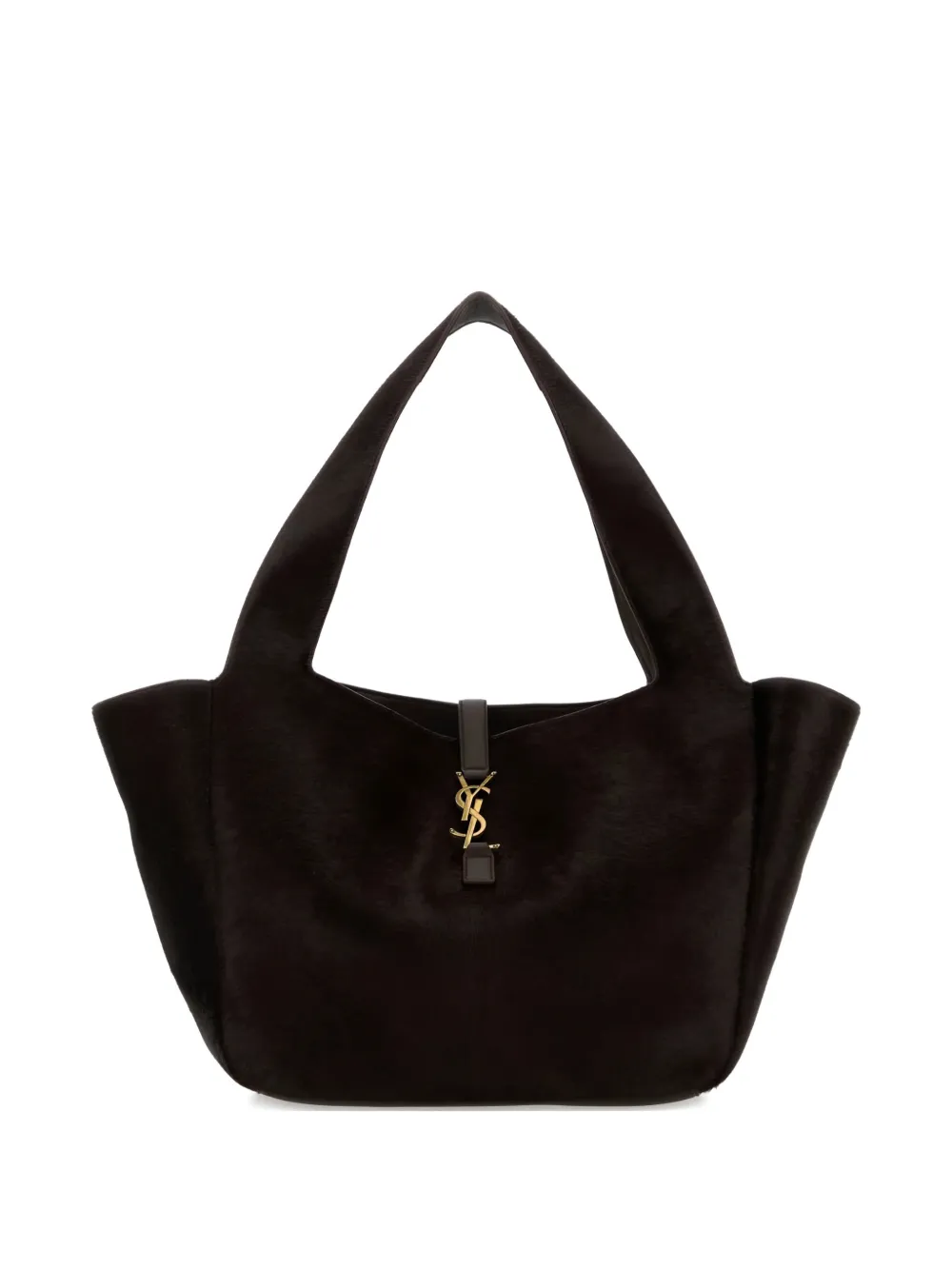 Saint Laurent Le 5 à 7 Bea Tote Bag - Braun