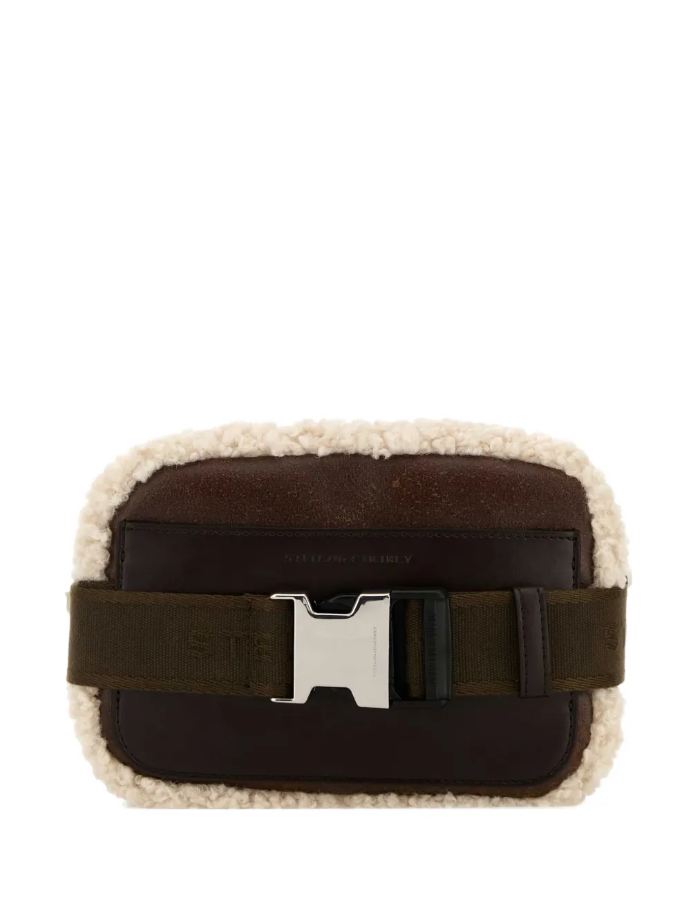 Stella McCartney logo-detail belt bag - Marrone