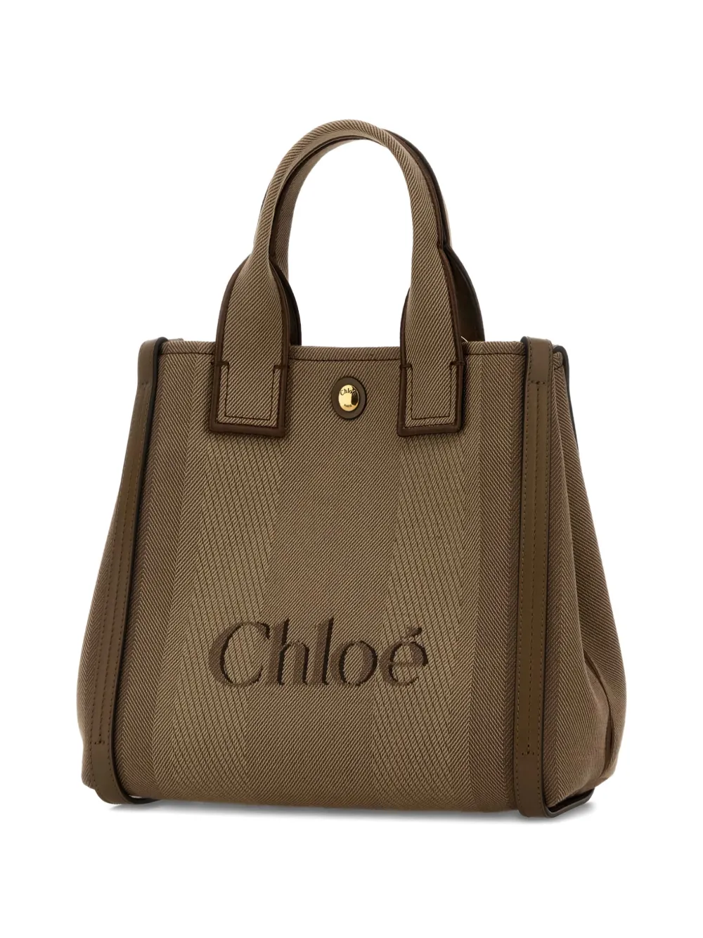 Chloé Carry kleine shopper Bruin
