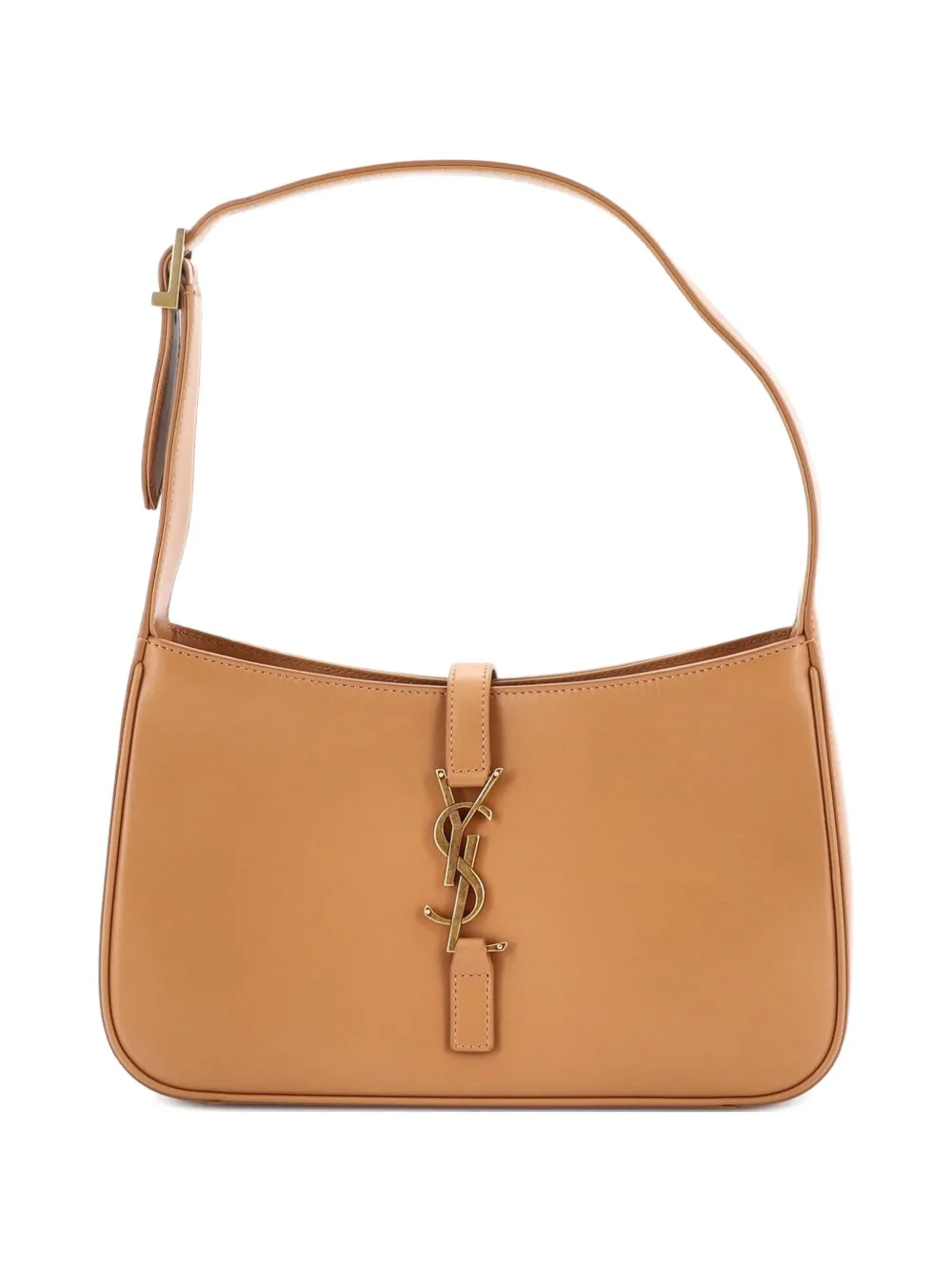 Saint Laurent Pre-Owned Le 5 a 7 Leather Small hobo bag - Toni neutri