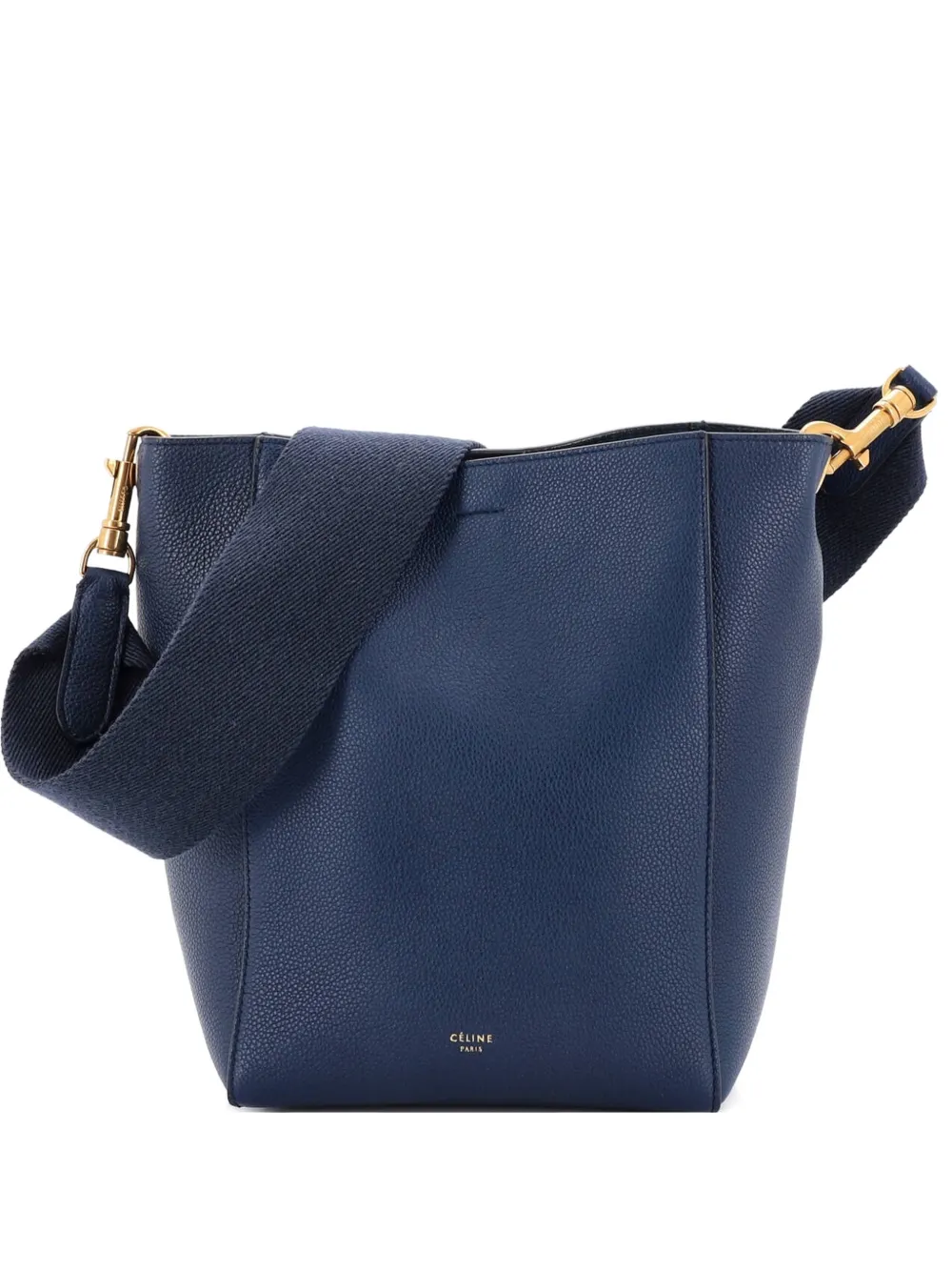 Celine Pre-Owned Sangle Seau Bag Calfskin Small shoulder bag - Blu