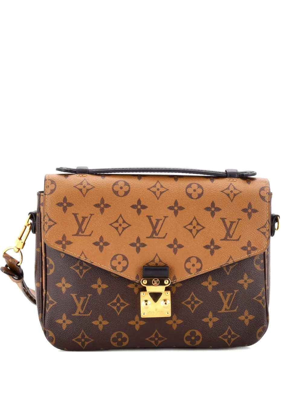 Louis Vuitton Pre-Owned Pochette Metis Reverse Monogram Canvas crossbody bag - Marrone