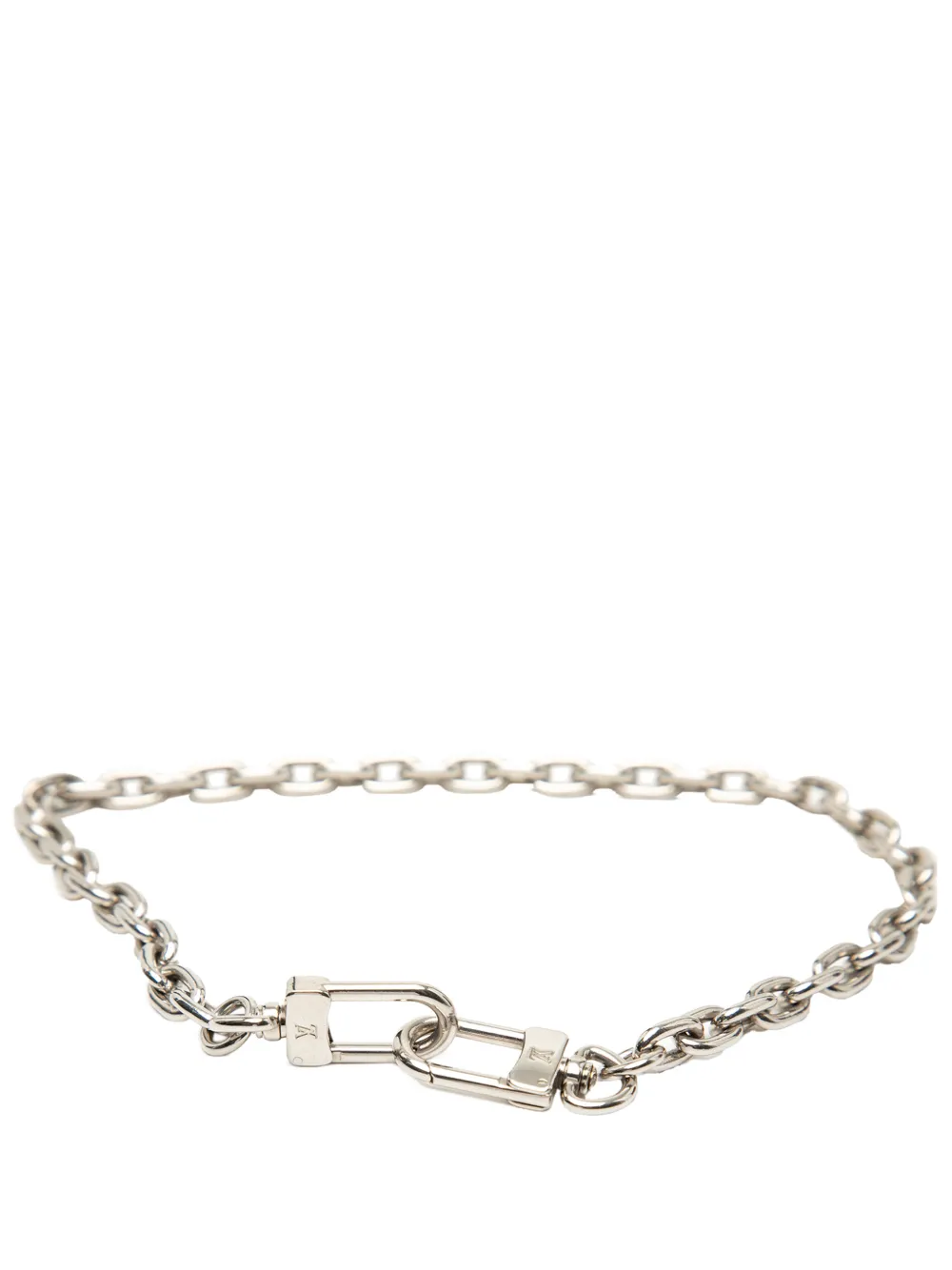 Louis Vuitton Pre-Owned 2000-2025 Silver Plated Chain Strap - Argento