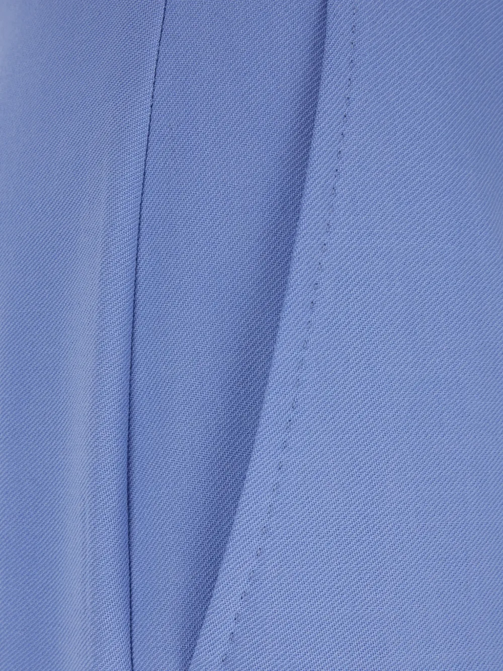 Max Mara pressed-crease straight-leg trousers Blauw