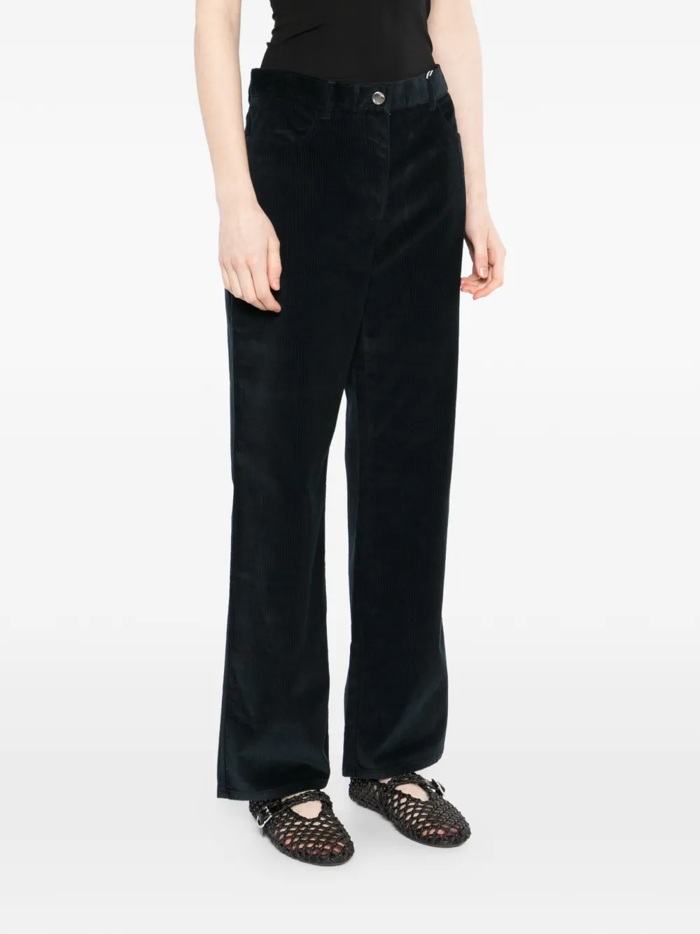 Straight Cord Trousers