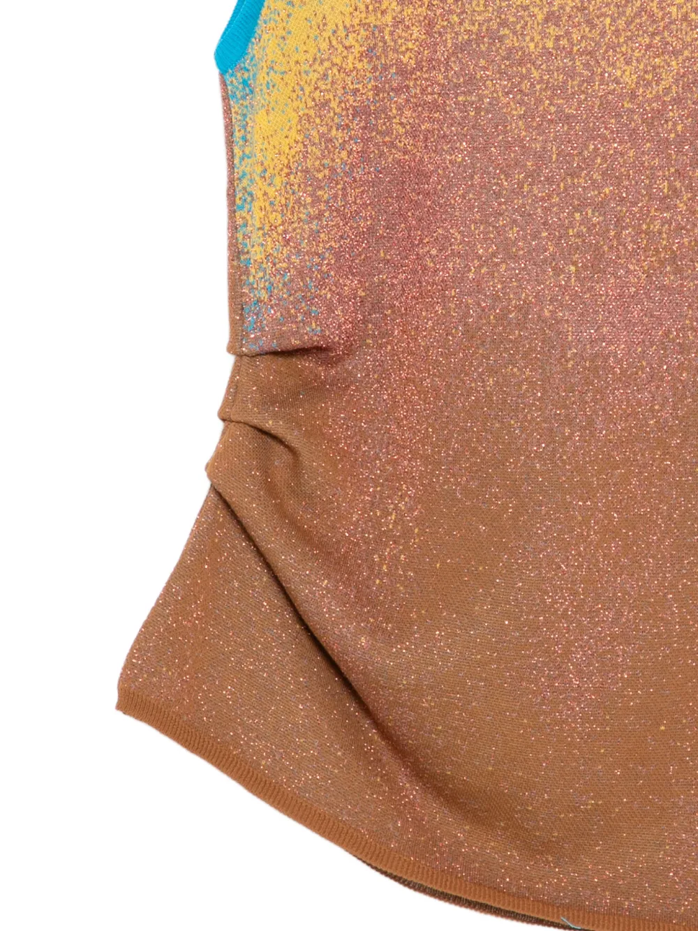  Andersson Bell Airbrush Asym Tank Top - Brown 