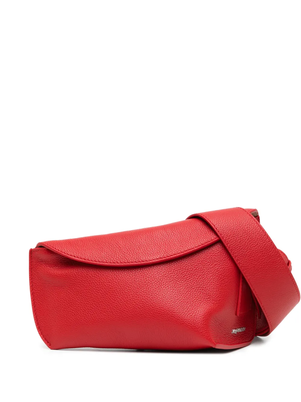 Alexander McQueen Borsa a spalla con cinturino a T - Rosso