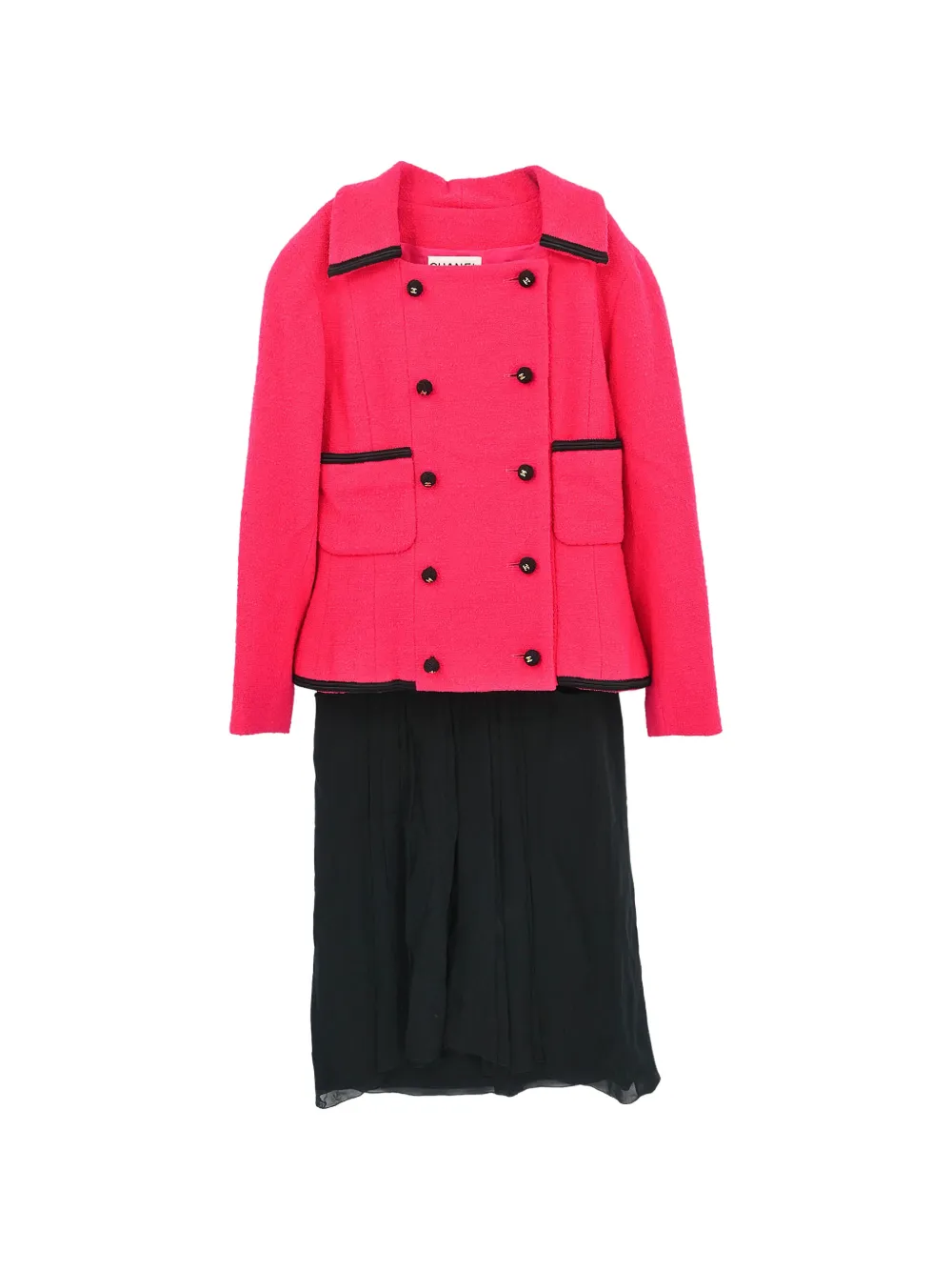 CHANEL Pre-Owned Completo doppiopetto 1990-2000 - Rosa