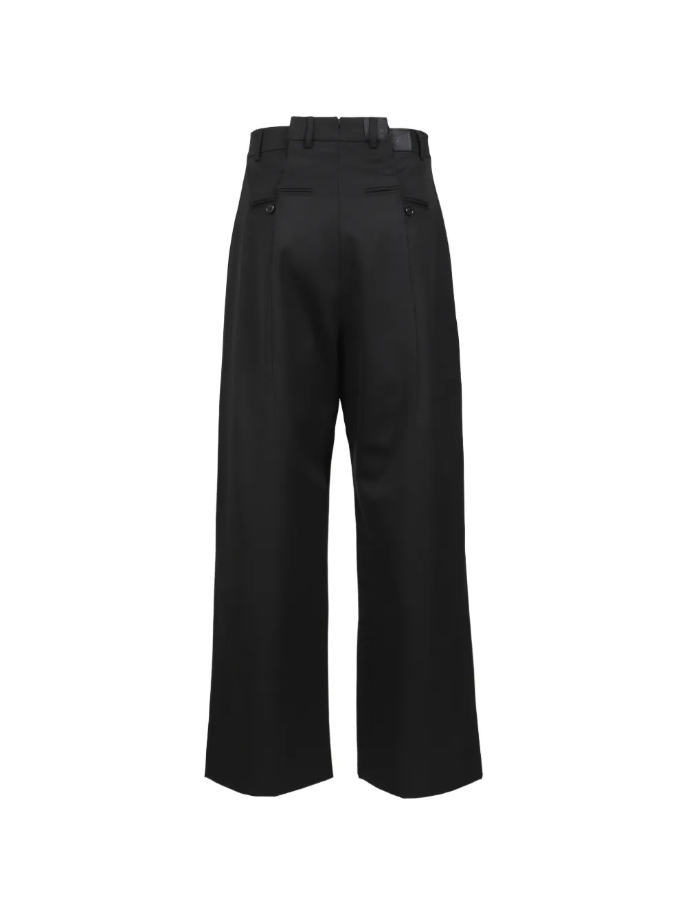 VETEMENTS belt-loop trousers - Zwart