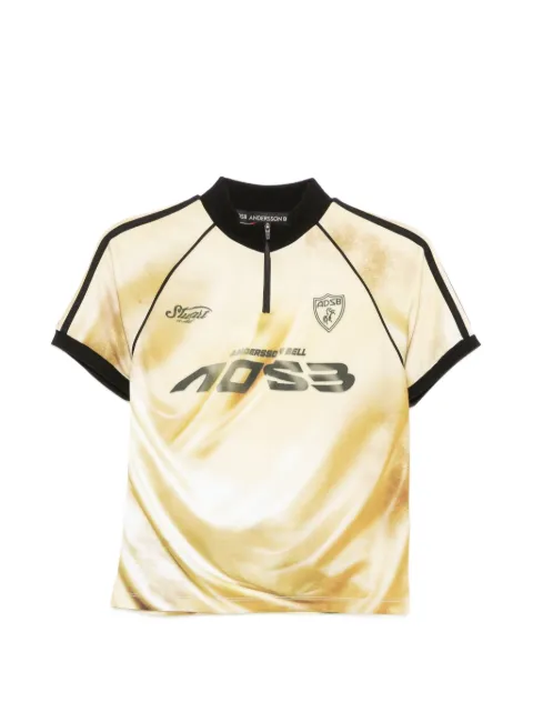 Andersson Bell Prined zip-up top