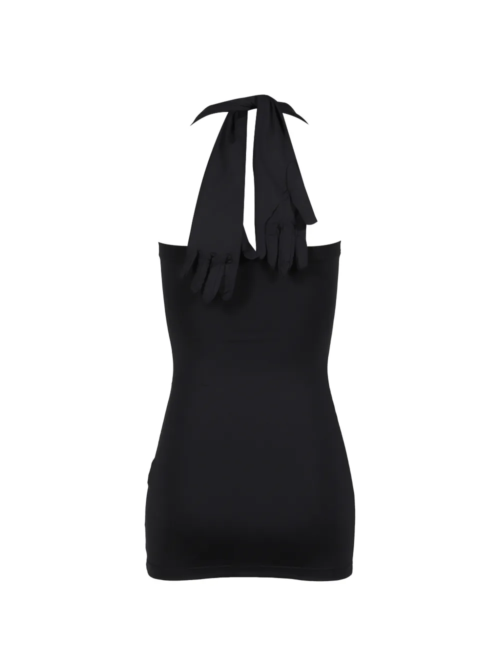  Vetements Halterneck Mini Dress - Black 