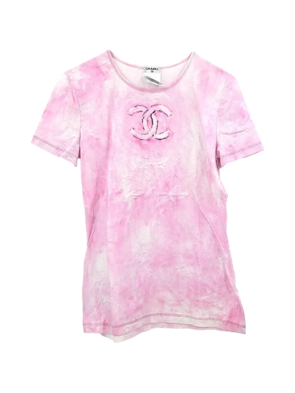 CHANEL Pre-Owned T-shirt con stampa 2009 - Rosa