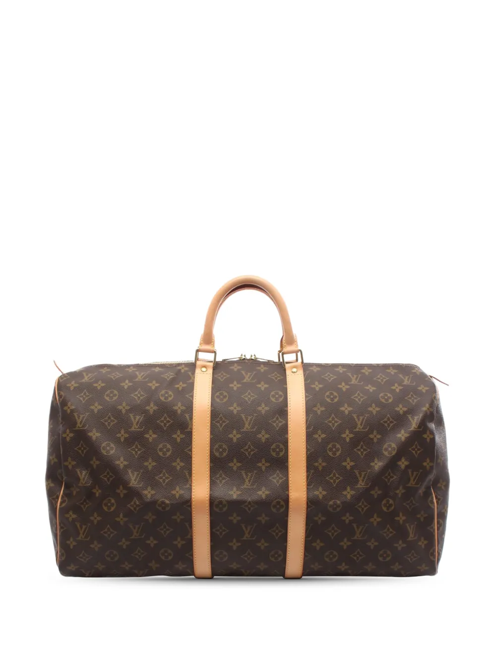 Louis Vuitton Pre-Owned 2000 Monogram Keepall 55 travel bag - Braun