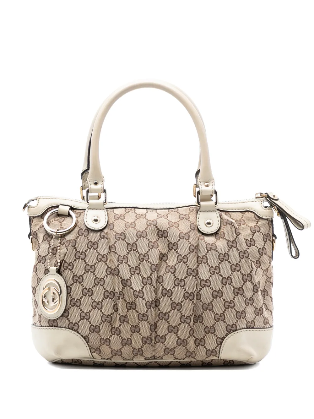 Gucci Pre-Owned 2016-2025 GG Canvas Sukey satchel - Marrone