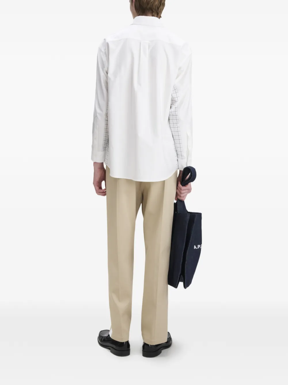  A.p.c. Camisa A Cuadros - Azul 