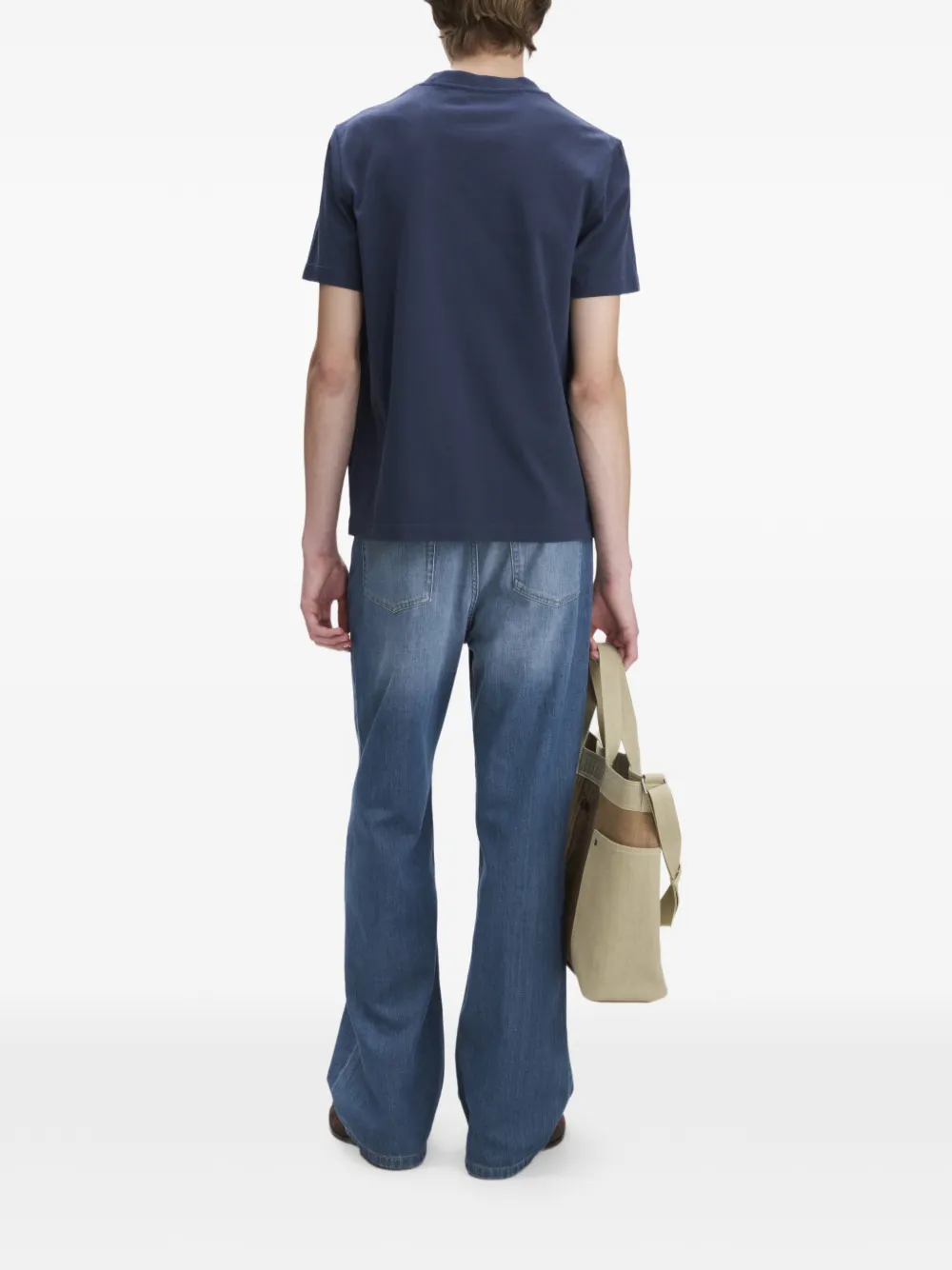 A.P.C. T-shirt met grafische print Blauw