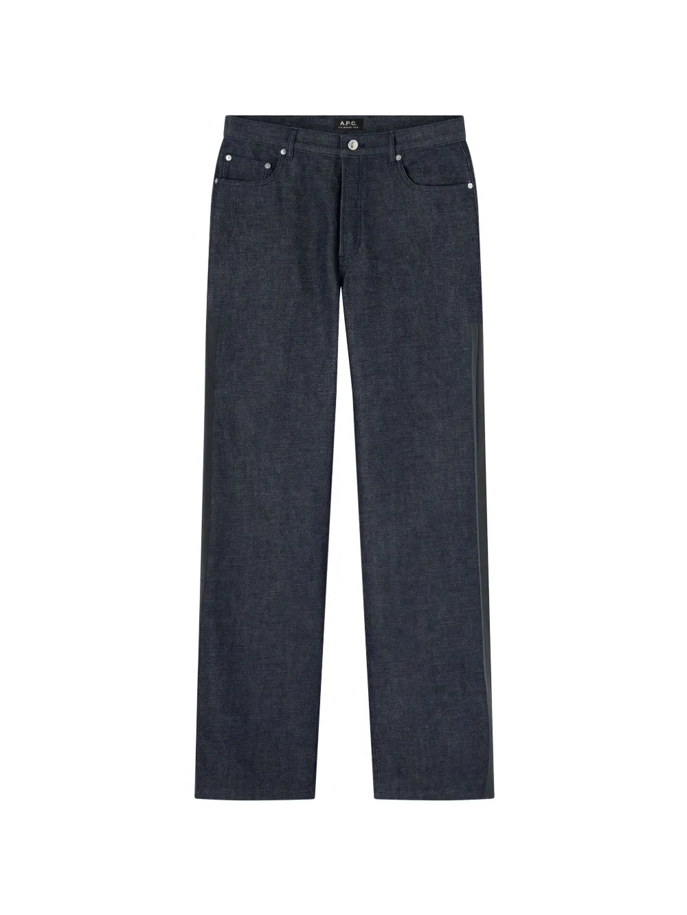 A.P.C. Jeans con logo - Blu