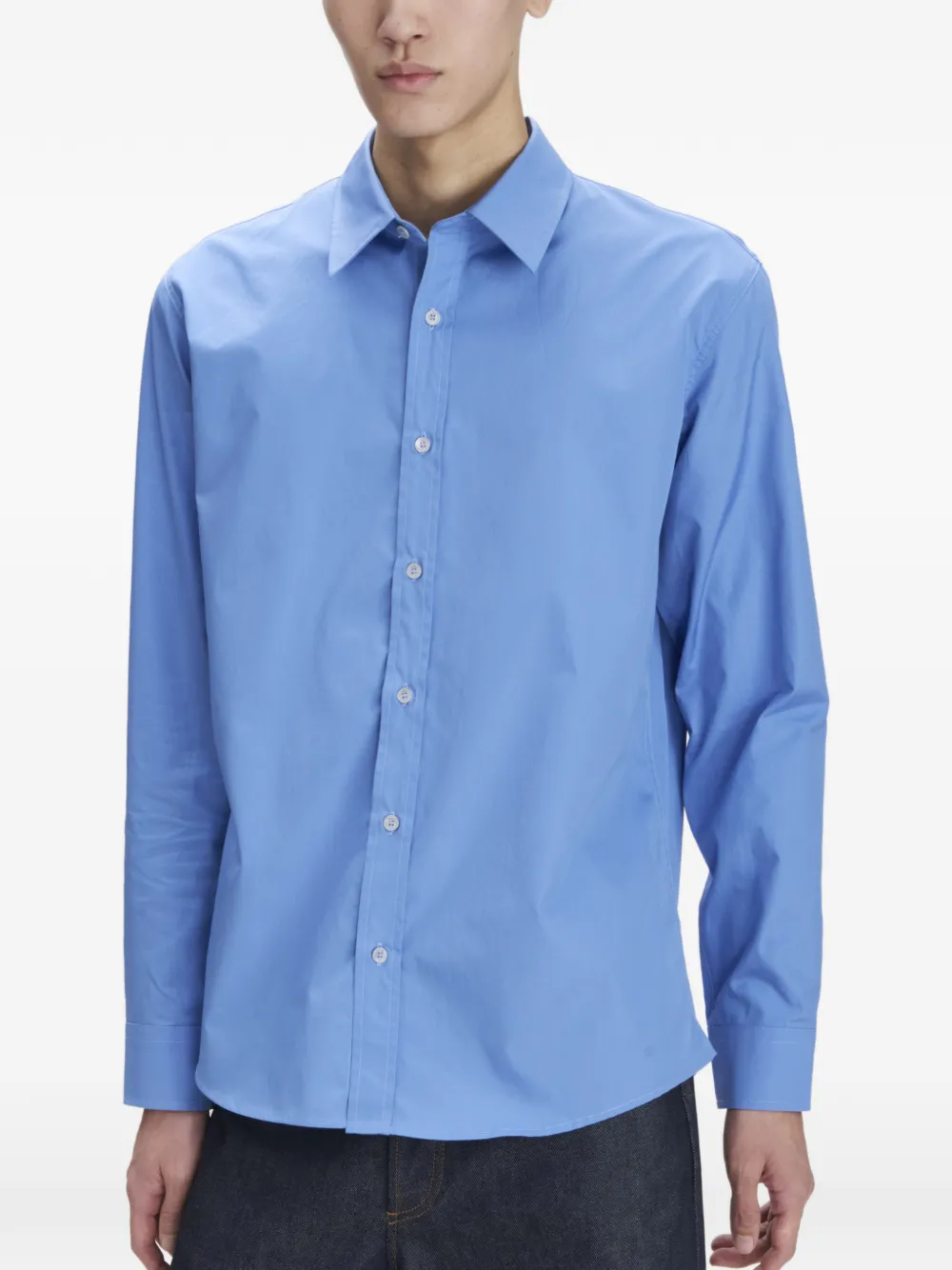 A.P.C. Button-down overhemd Blauw