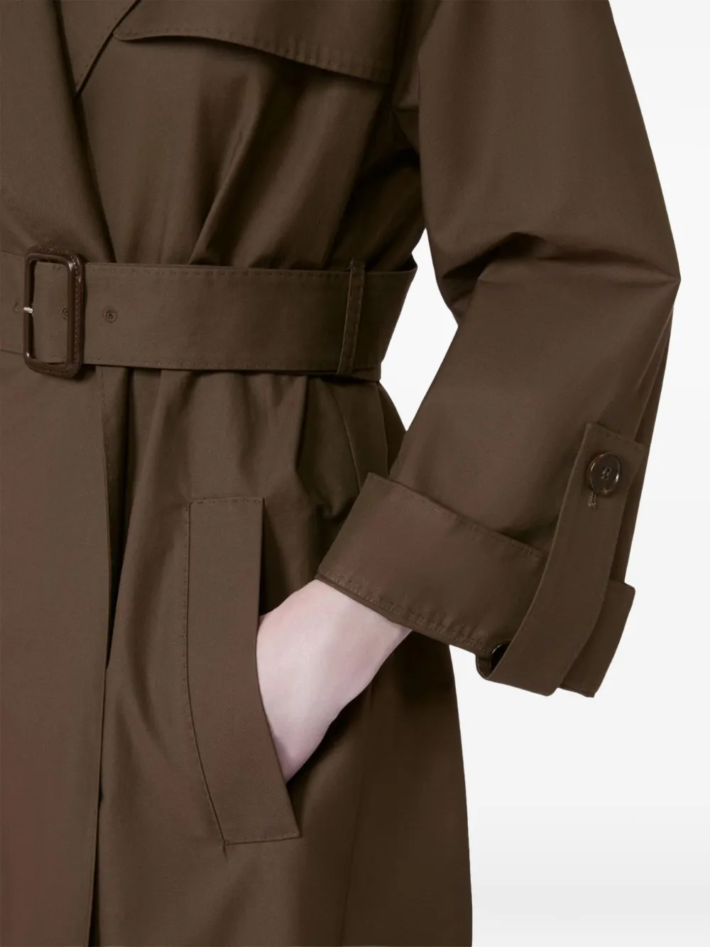 Belted Cotton Jacket
