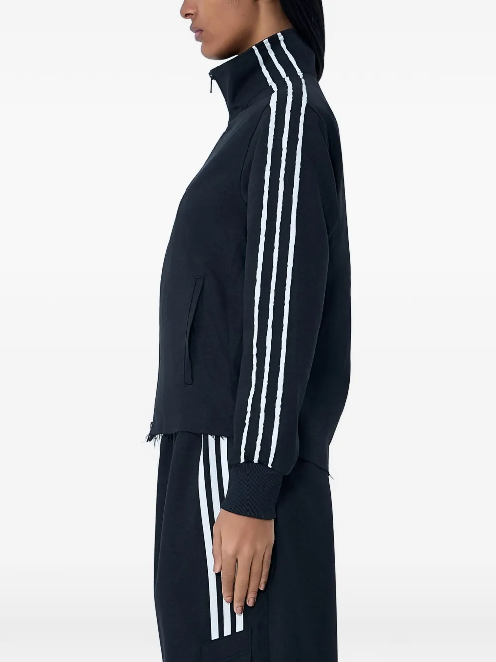 Y-3 Sweater met rits Zwart