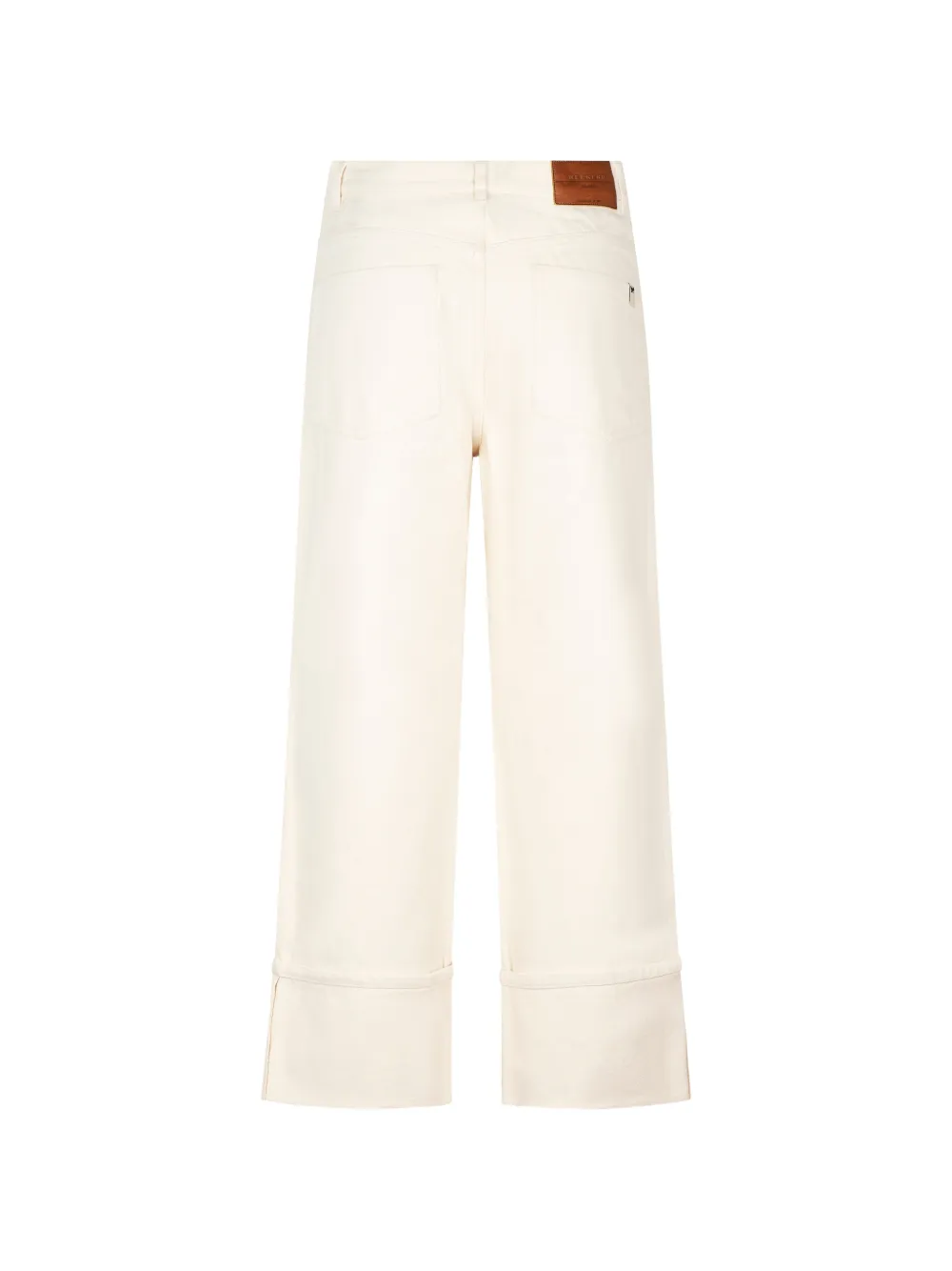 Weekend Max Mara Gesto omgeslagen cropped broek Beige