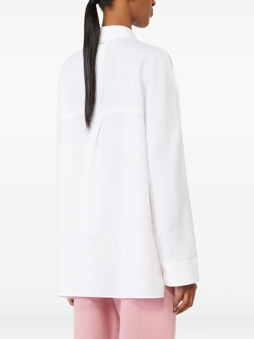 'S Max Mara Overhemd met borstzak Wit