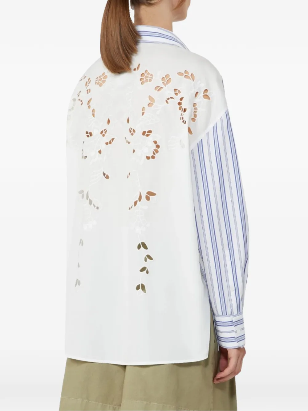  Weekend Max Mara Tessile Striped Shirt - White 