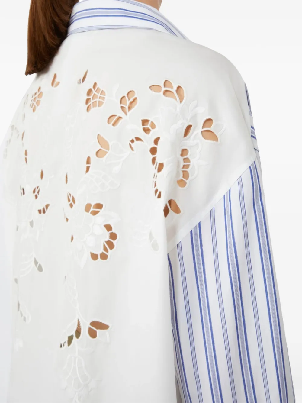  Weekend Max Mara Tessile Striped Shirt - White 