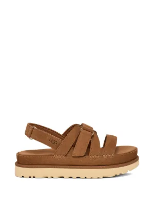 UGG タッチストラップ スエードサンダル | ブラウン | FARFETCH JP