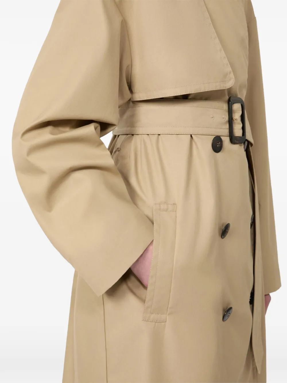Max Mara Trenchcoat met ceintuur Beige