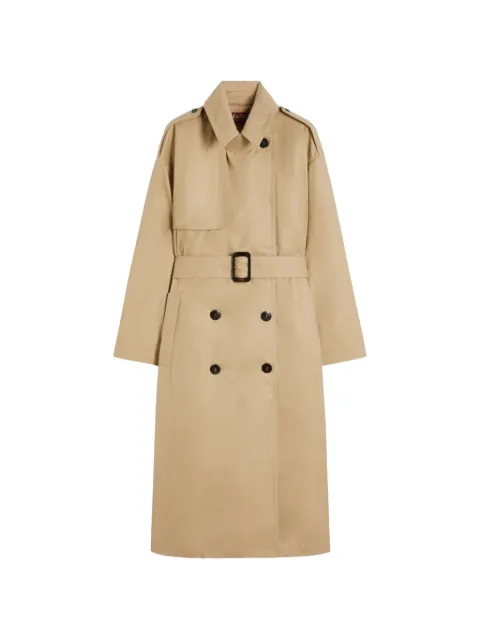 Max Mara belted cotton trench coat