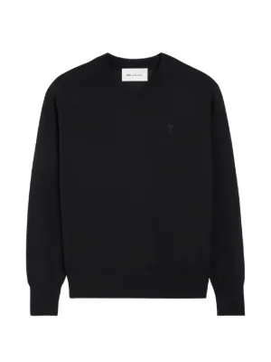 AMI Paris ロゴ スウェットシャツ | ブラック | FARFETCH JP