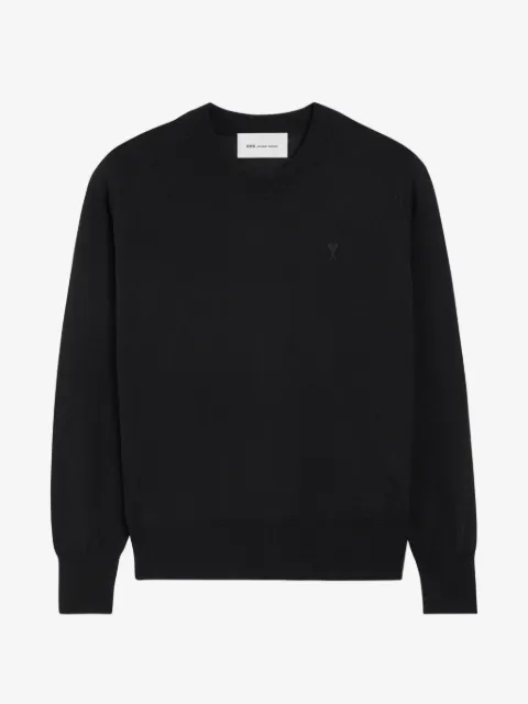 AMI Paris pull col rond Ami de Coeur
